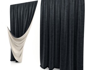 curtains 10 3D 모델