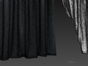 curtains 10 3D 모델