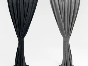 cortinas 11 Modelo 3D