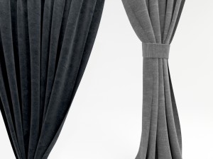 curtains 11 Modello 3D