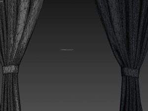 curtains 11 Modello 3D