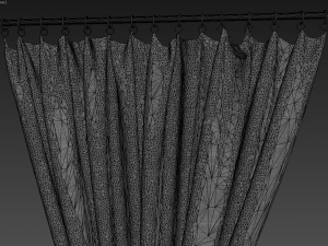 curtains 11 Modello 3D