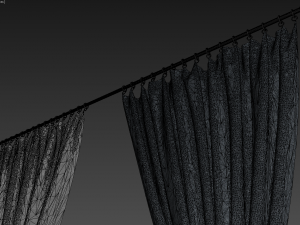 curtains 11 Modello 3D