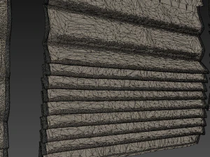 roman shades 3D Model