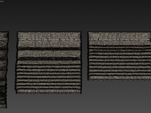 roman shades 3D Model