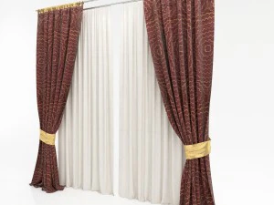 curtains 12 3D Model