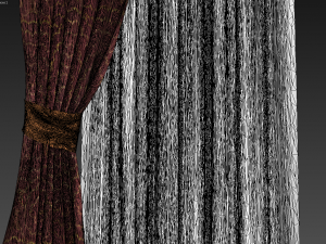 curtains 12 3D 모델