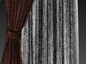 curtains 12 3D Model
