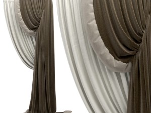 curtains 13 3D मॉडल