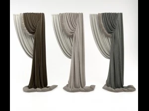 curtains 13 3D Model