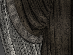 curtains 13 Modello 3D
