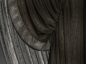 curtains 13 3D Model