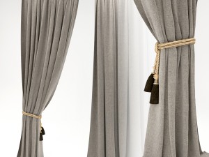 curtain 2 3D 모델
