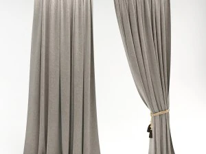 curtain 2 3D Model