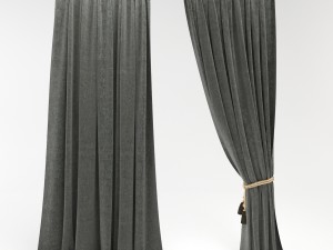 curtain 2 Model 3D