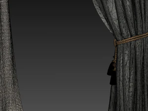 curtain 2 3D Model