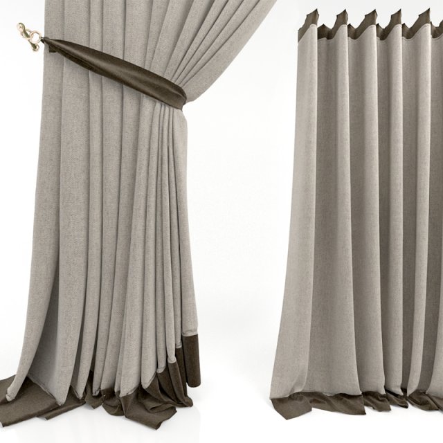 curtain 14 Modèle 3D .c4d .max .obj .3ds .fbx .stl .blend 