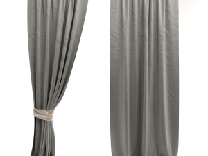 curtain 4 3Dモデル