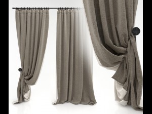 curtain 5 3D 모델