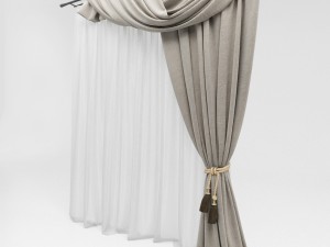 curtain 10 Modelo 3D