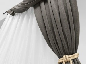curtain 10 3D Model