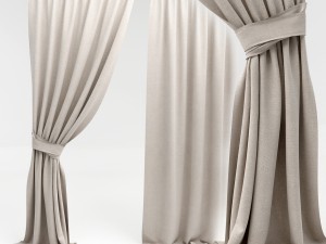 curtains 8 3D Model