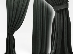 curtains 8 Model 3D
