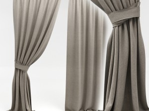 curtains 8 Model 3D
