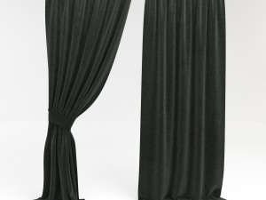 curtains 8 Model 3D