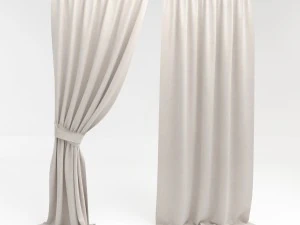 curtains 8 3D Model