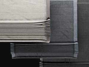 roman shades Modello 3D