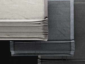 roman shades 3D Model