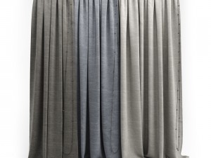 curtain 9 3D-Modell