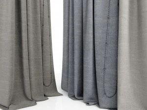 curtain 9 3D Model