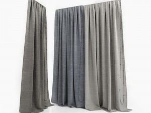 curtain 9 3D-Modell