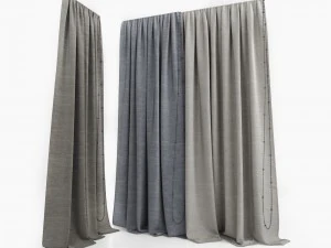 curtain 9 3D Model