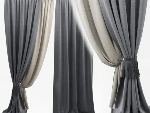 curtain 6 3D Model
