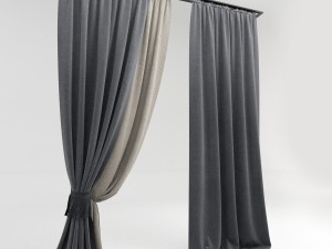curtain 6 Model 3D