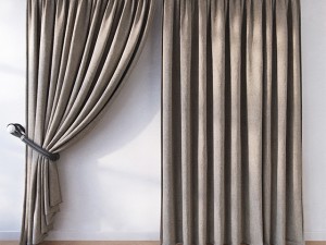 curtain 3D 模型