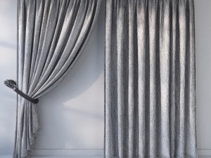 curtain 3D 模型