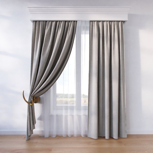 curtain sp10 3D 모델 .c4d .max .obj .3ds .fbx .stl .blend 