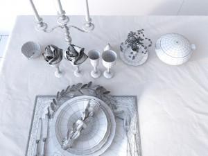 tableware Model 3D