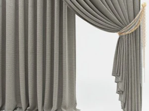 curtains 8 3D Model