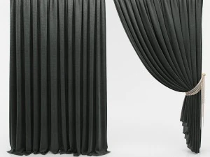 curtains 8 3D Model