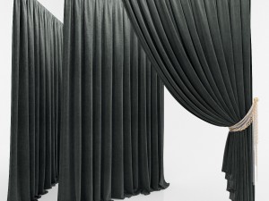 curtains 8 Modèle 3D
