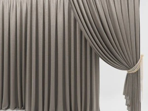 curtains 8 3D Model