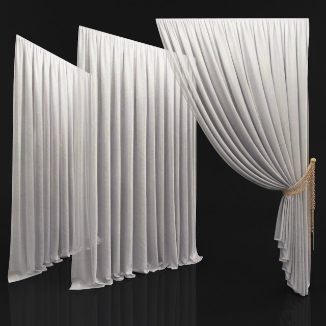 curtains sp8 op 3D 模型 .c4d .max .obj .3ds .fbx .stl .blend