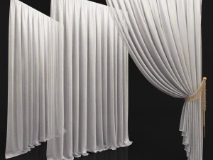 curtains sp8 op 3D Model