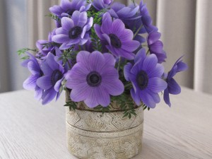 flowers in vase 3D Model