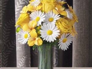 flowers in vase 3D Model